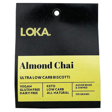Loka Almond Chai Biscuits 150g